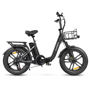 SAMEBIKE C05 Pro Lage Instap Fatbike – 20" Opvouwbare Stadsfiets