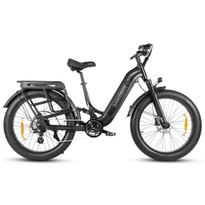 SAMEBIKE crest black side view