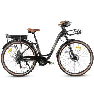 SAMEBIKE rs a07 matte black side view